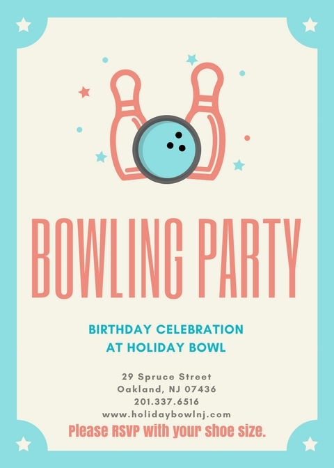 Birthday Parties, Corporate events, at the Holiday Bowl - Bergen County, North Jersey Bowling Alleys
